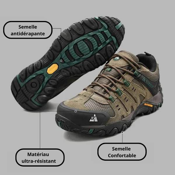 Chaussures de randonnée en cuir de daim 2.0 - Silora™